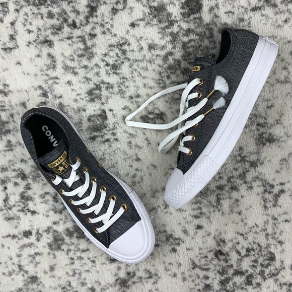 converse washed linen